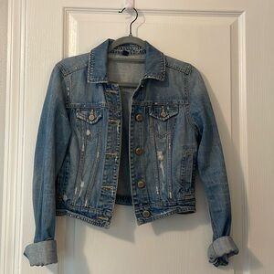 American Eagle Cropped Jean Jacket